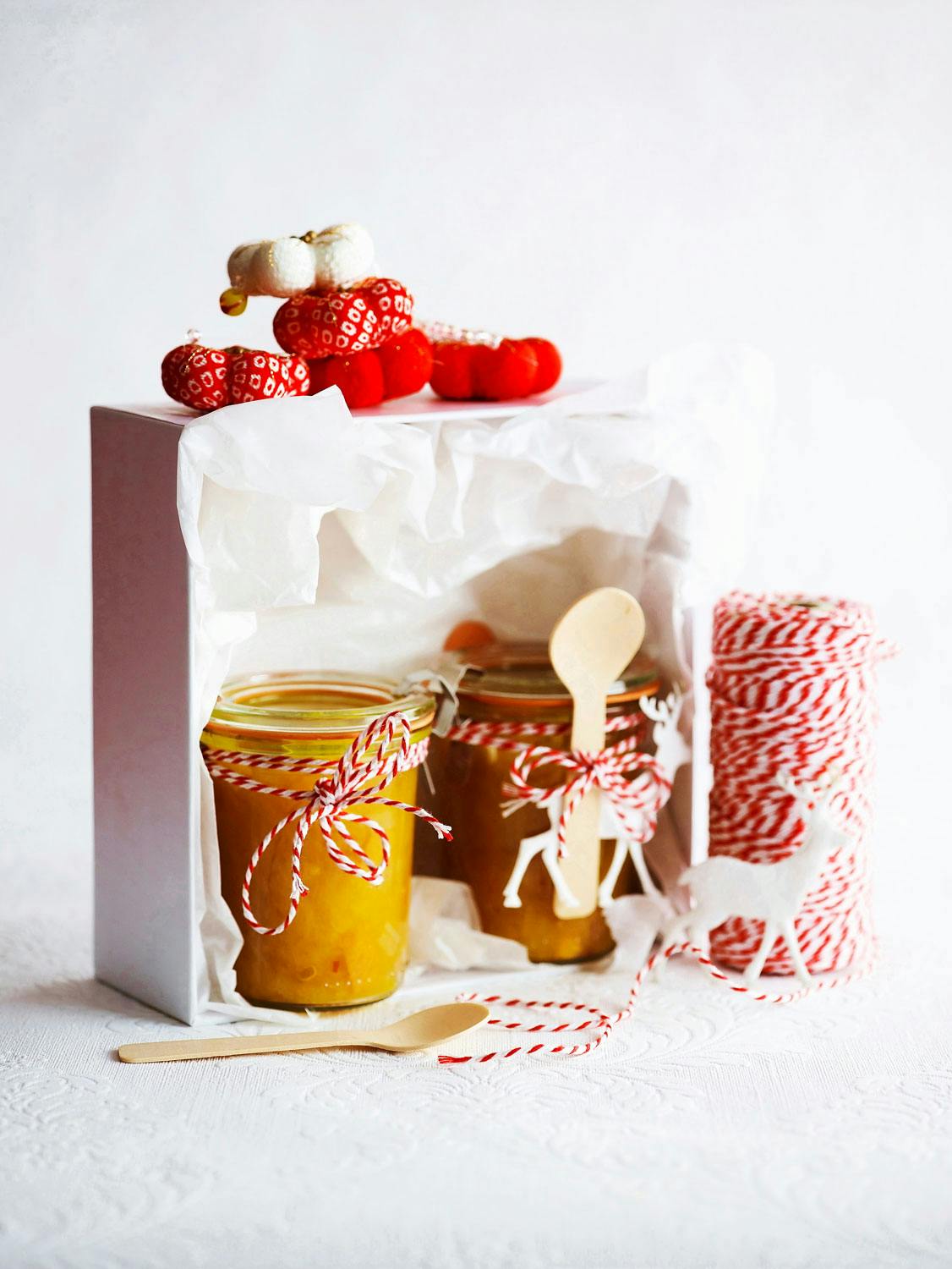Krydret indisk mangochutney Spiselig gave julegave